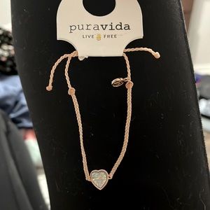 pura vida mermaid heart bracelet
